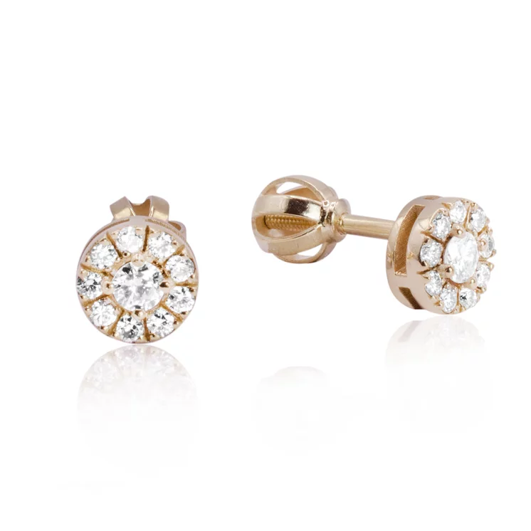 Diamantové náušnice Erika pink LEA1327.WS Diamantové náušnice Erika pink LEA1327.WS