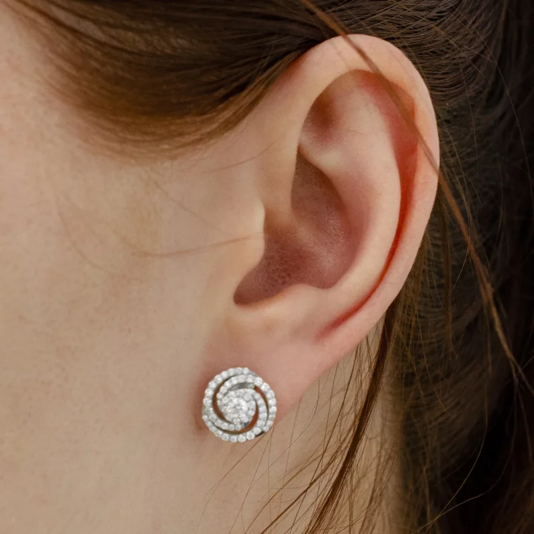 Diamantové náušnice Merida white LEA1355.WS Diamantové náušnice Merida white LEA1355.WS