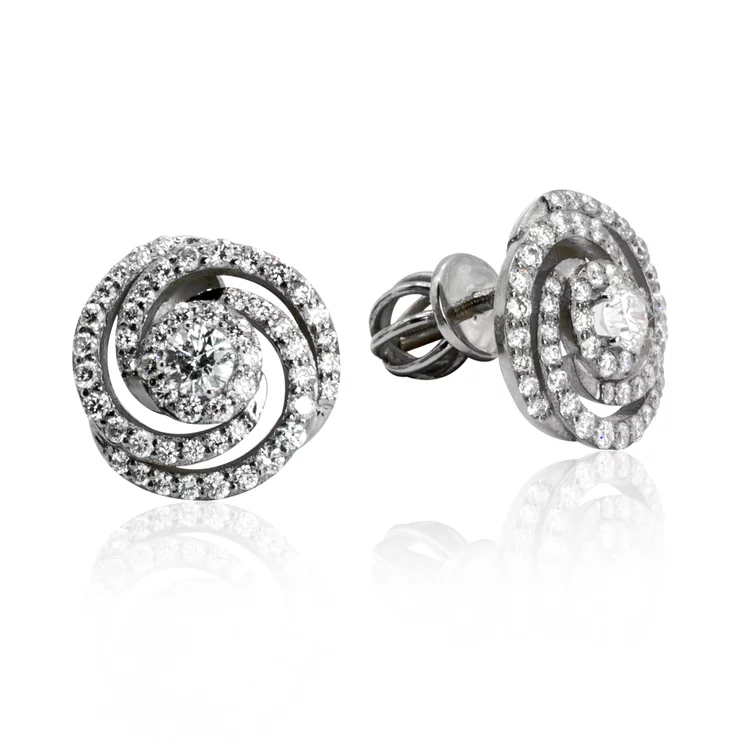 Diamantové náušnice Merida white LEA1355.WS Diamantové náušnice Merida white LEA1355.WS
