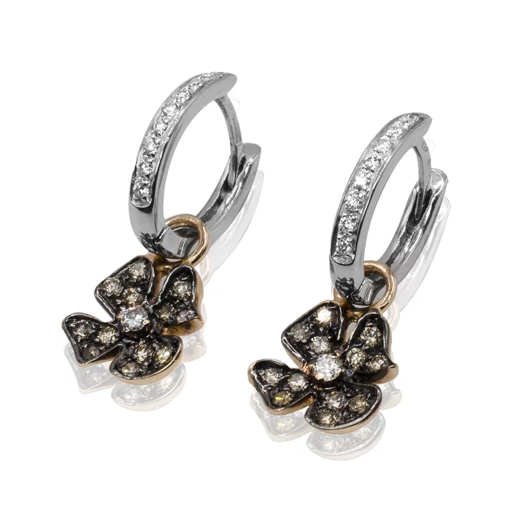 Diamantové náušnice Moraglione 1922 Diamantové náušnice Moraglione 1922