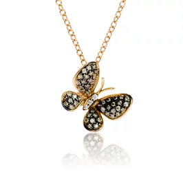 Diamantový náhrdelník Moraglione 1922 Butterfly Diamantový náhrdelník Moraglione 1922 Butterfly
