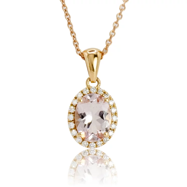 Diamantový náhrdelník Moraglione 1922 s morganitom Diamantový náhrdelník Moraglione 1922 s morganitom