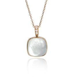 Diamantový náhrdelník s perleťou Moraglione 1922