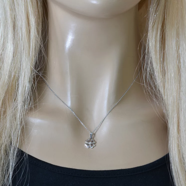 Diamantový náhrdelník štvorlístok LNL291.OD Diamantový náhrdelník štvorlístok LNL291.OD