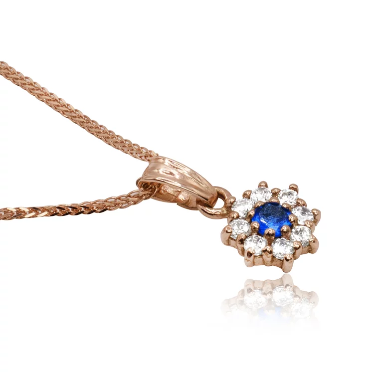 Diamantový prívesok s prírodným zafírom LPE918.BT Diamantový prívesok s prírodným zafírom LPE918.BT