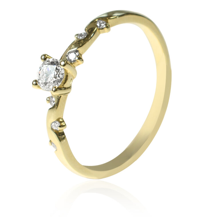 Diamantový prsteň Eliss