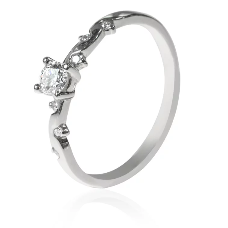 Diamantový prsteň Eliss white Diamantový prsteň Eliss white