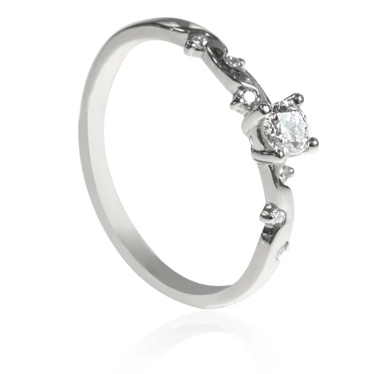 Diamantový prsteň Eliss white Diamantový prsteň Eliss white