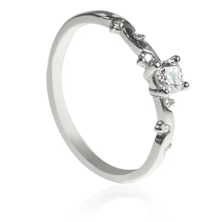 Diamantový prsteň Eliss white Diamantový prsteň Eliss white
