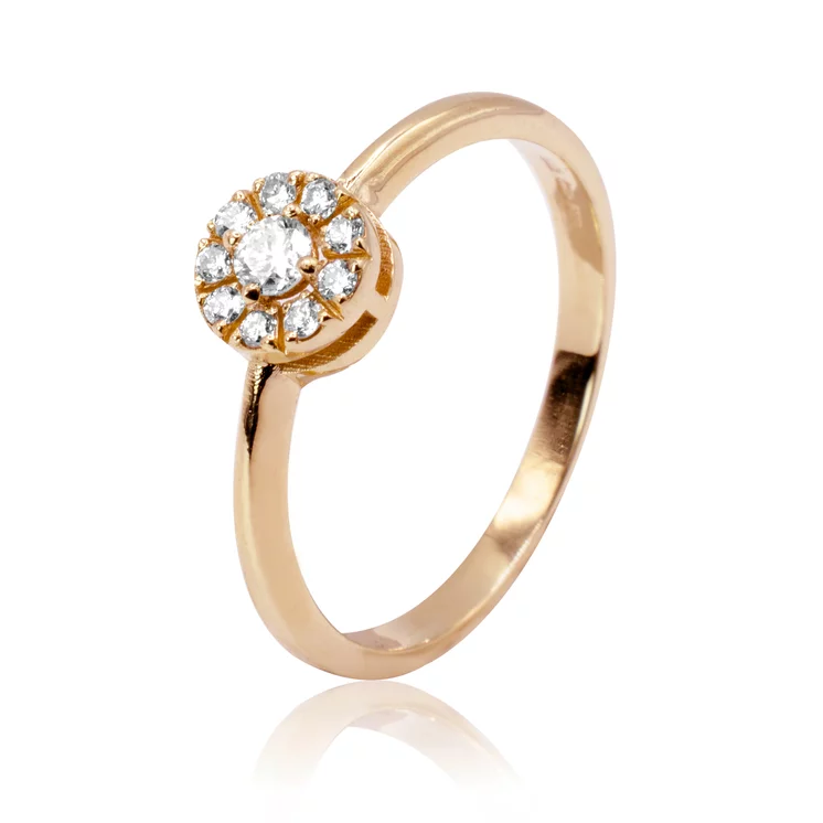 Diamantový prsteň Erika pink LRG717.WS Diamantový prsteň Erika pink LRG717.WS