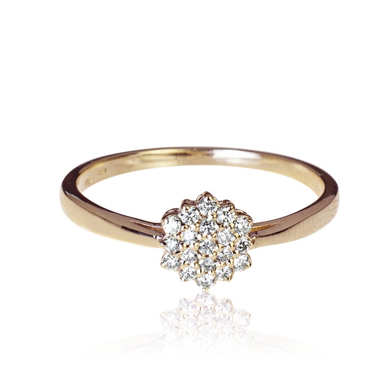 Diamantový prsteň Lea