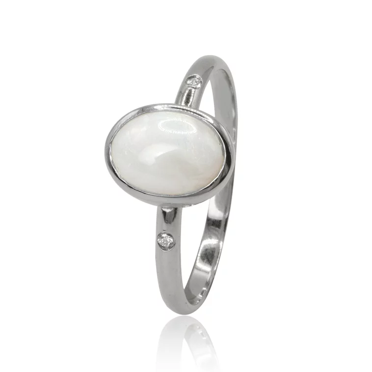 Diamantový prsteň s prírodným austrálskym opálom LRG755.KL Diamantový prsteň s prírodným austrálskym opálom LRG755.KL