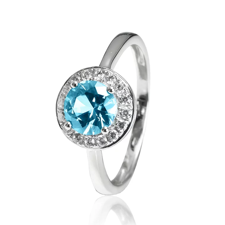 Diamantový prsteň s prírodným topásom LRG785.GD Diamantový prsteň s prírodným topásom LRG785.GD