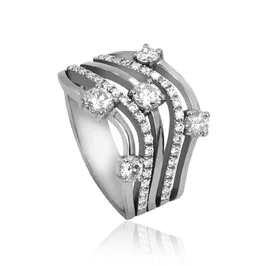 Diamantový prsteň Serena white LRG673.GD Diamantový prsteň Serena white LRG673.GD