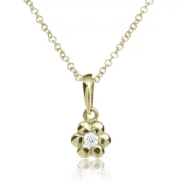 GOLDIE Diamantový náhrdelník kvetinka LNL300.ZO GOLDIE Diamantový náhrdelník kvetinka LNL300.ZO