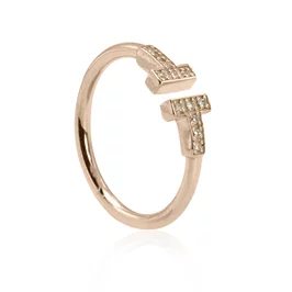 GOLDIE Diamantový prsteň Gencelina rose LRG652.W GOLDIE Diamantový prsteň Gencelina rose LRG652.W