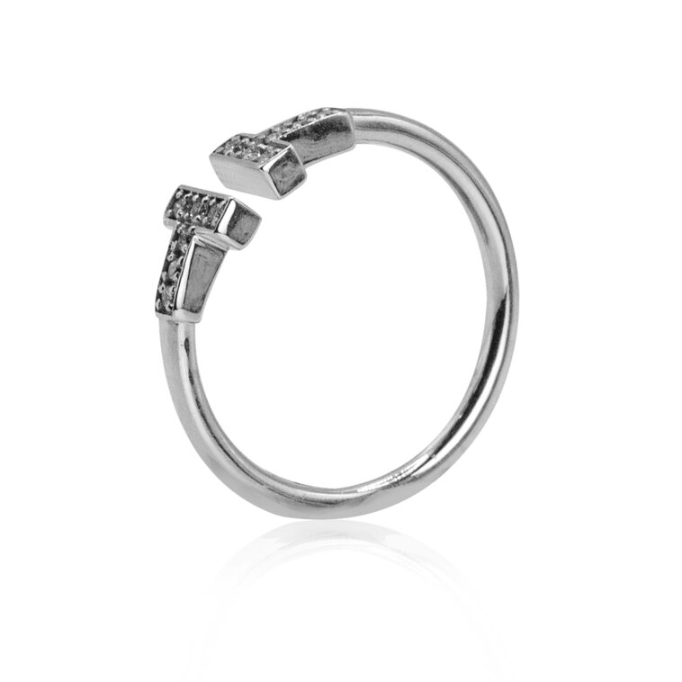 GOLDIE Diamantový prsteň Gencelina white LRG653.W