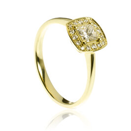 GOLDIE Diamantový prsteň Princess LRG533.OD