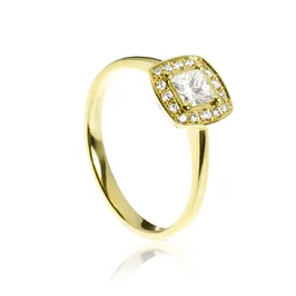 GOLDIE Diamantový prsteň Princess LRG533.OD GOLDIE Diamantový prsteň Princess LRG533.OD