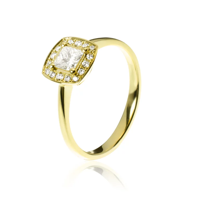 GOLDIE Diamantový prsteň Princess LRG533.OD GOLDIE Diamantový prsteň Princess LRG533.OD