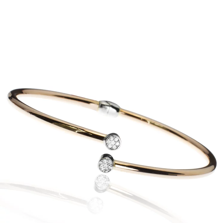 GOLDIE Luxusný pevný diamantový náramok LBR316.TR GOLDIE Luxusný pevný diamantový náramok LBR316.TR