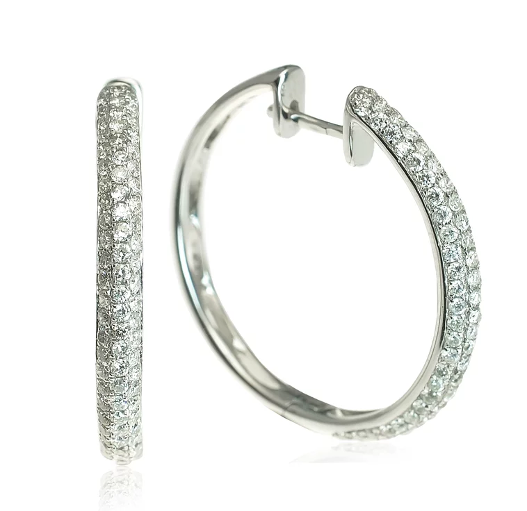 GOLDIE Zlaté náušnice s diamantmi LEA097.ALB GOLDIE Zlaté náušnice s diamantmi LEA097.ALB