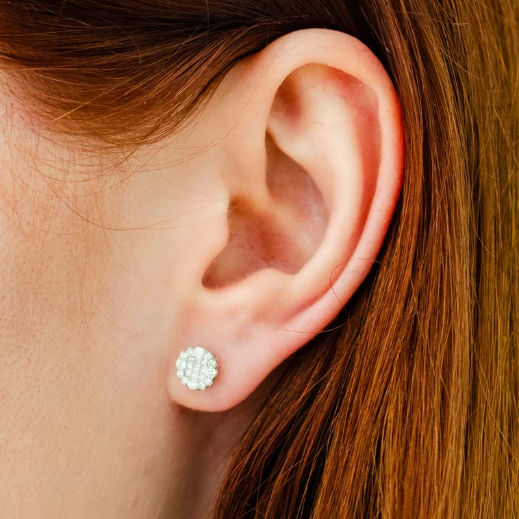GOLDIE Zlaté náušnice s diamantmi LEA109.ALB GOLDIE Zlaté náušnice s diamantmi LEA109.ALB