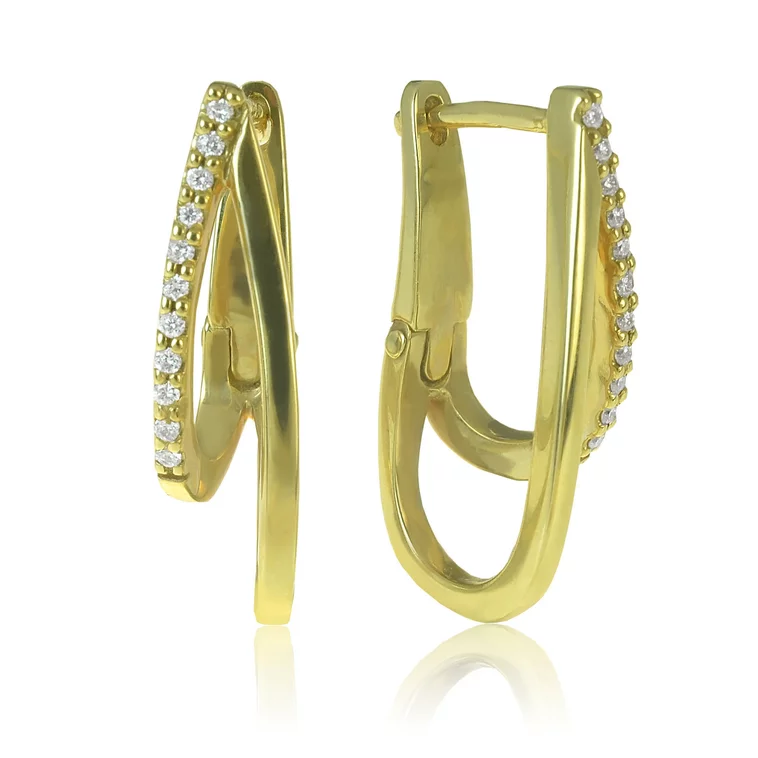 GOLDIE Zlaté náušnice s diamantmi LEA172.ALB GOLDIE Zlaté náušnice s diamantmi LEA172.ALB