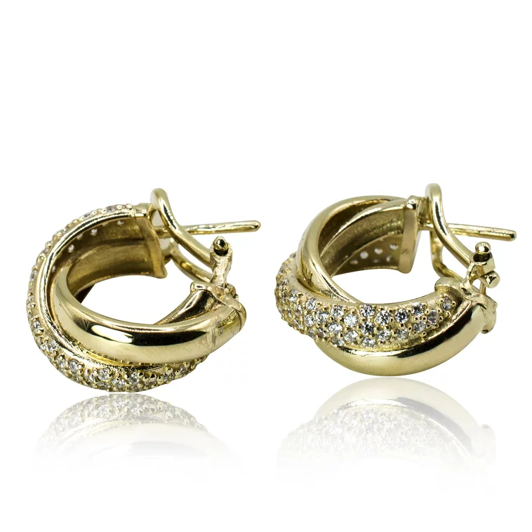 GOLDIE Zlaté náušnice Selene LEA1264.W GOLDIE Zlaté náušnice Selene LEA1264.W