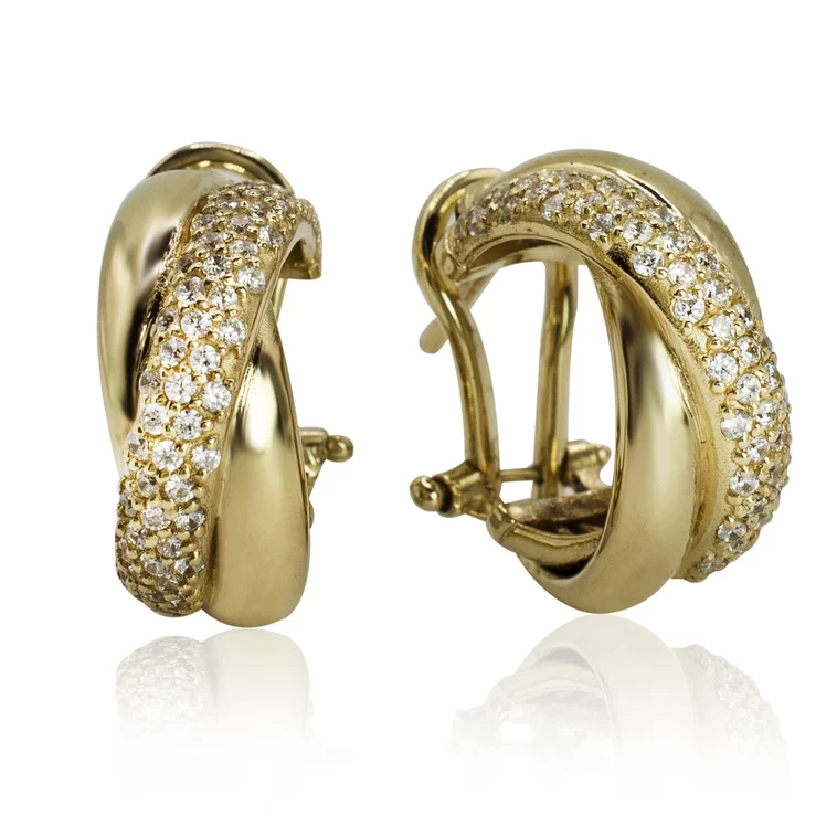 GOLDIE Zlaté náušnice Selene LEA1264.W GOLDIE Zlaté náušnice Selene LEA1264.W