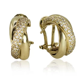 GOLDIE Zlaté náušnice Selene LEA1264.W GOLDIE Zlaté náušnice Selene LEA1264.W