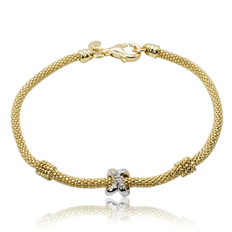 GOLDIE Zlatý náramok Edda LBR345.TR