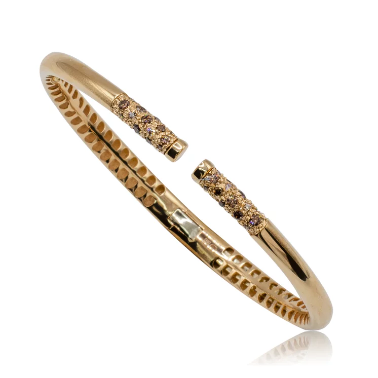 GOLDIE Zlatý pevný náramok Rosaria LBR344.SP GOLDIE Zlatý pevný náramok Rosaria LBR344.SP