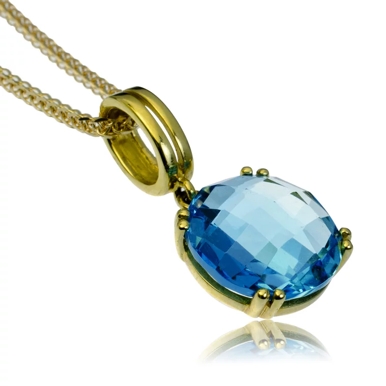GOLDIE Zlatý prívesok Ice blue LPE691.ST GOLDIE Zlatý prívesok Ice blue LPE691.ST