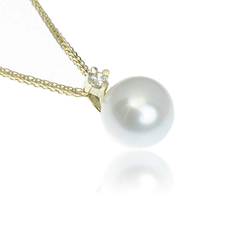 GOLDIE Zlatý prívesok so sladkovodnou perlou LPE608.PA