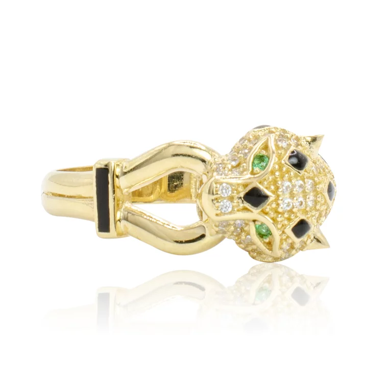 GOLDIE Zlatý prsteň panter LRG536.TR GOLDIE Zlatý prsteň panter LRG536.TR