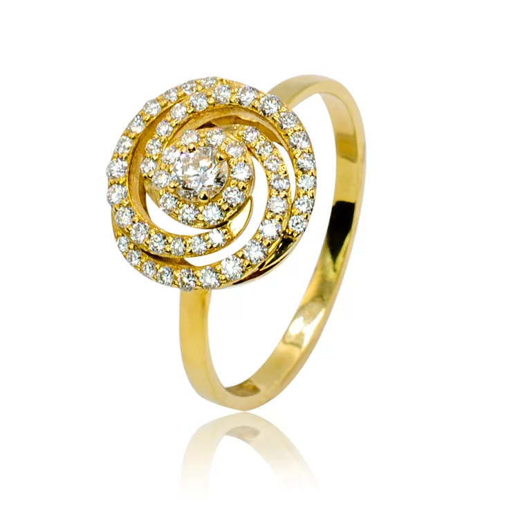 Luxusný diamantový prsteň LRG771.WS Luxusný diamantový prsteň LRG771.WS