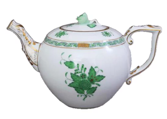 Porcelánová konvička na čaj vzor Apponyi HP121.AV Porcelánová konvička na čaj vzor Apponyi HP121.AV