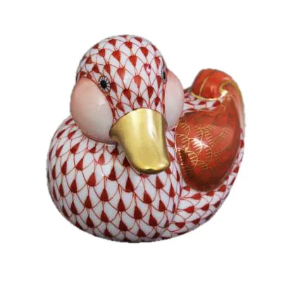 Porcelánová soška kačička HP034.VHM Porcelánová soška kačička HP034.VHM