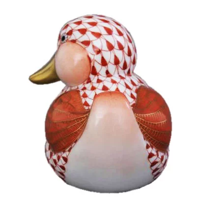 Porcelánová soška kačička HP034.VHM Porcelánová soška kačička HP034.VHM