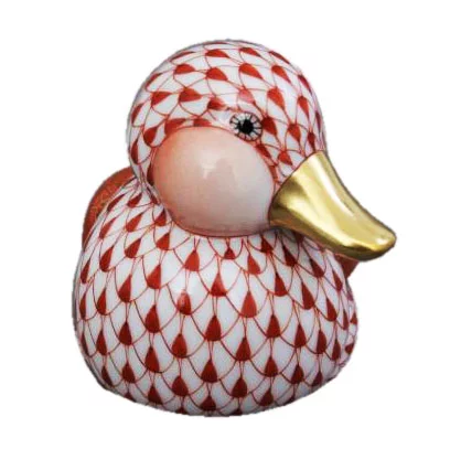 Porcelánová soška kačička HP034.VHM Porcelánová soška kačička HP034.VHM