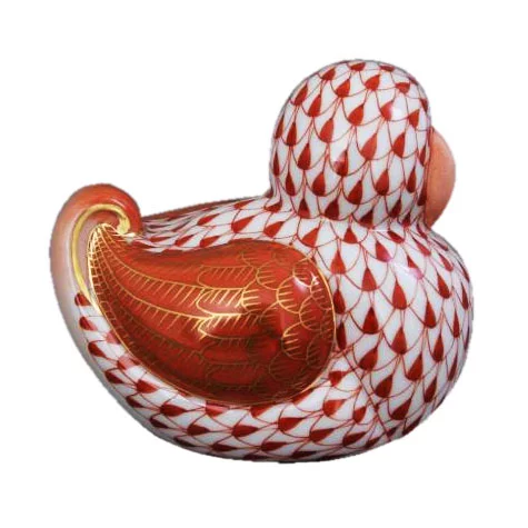 Porcelánová soška kačička HP034.VHM Porcelánová soška kačička HP034.VHM
