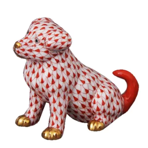 Porcelánová soška psík HP037.VH Porcelánová soška psík HP037.VH