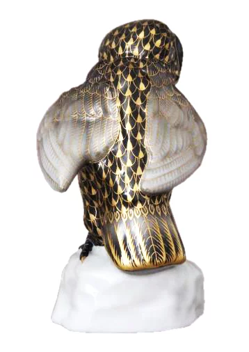 Porcelánová soška sova HP076.VHNOR Porcelánová soška sova HP076.VHNOR
