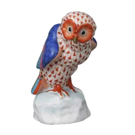 Porcelánová soška sova HP077.VH Porcelánová soška sova HP077.VH
