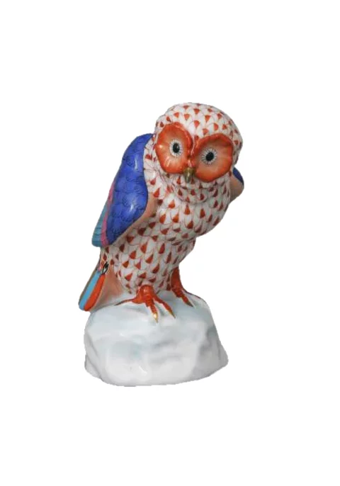 Porcelánová soška sova HP077.VH Porcelánová soška sova HP077.VH
