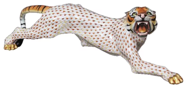 Porcelánová soška tiger HP115.VHSP34 Porcelánová soška tiger HP115.VHSP34