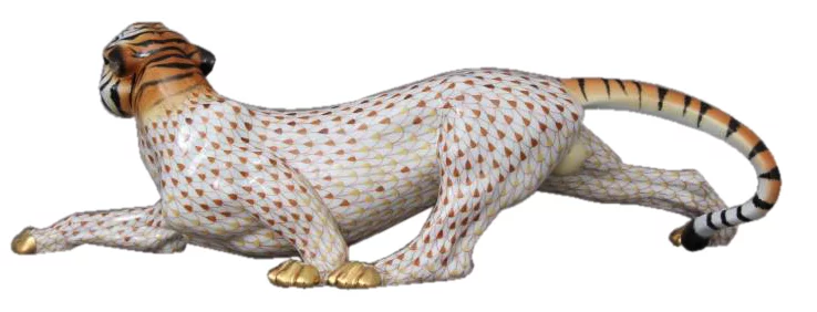 Porcelánová soška tiger HP115.VHSP34 Porcelánová soška tiger HP115.VHSP34