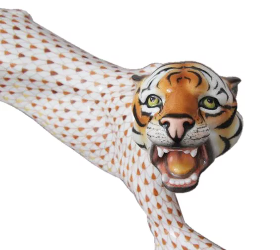 Porcelánová soška tiger HP115.VHSP34 Porcelánová soška tiger HP115.VHSP34