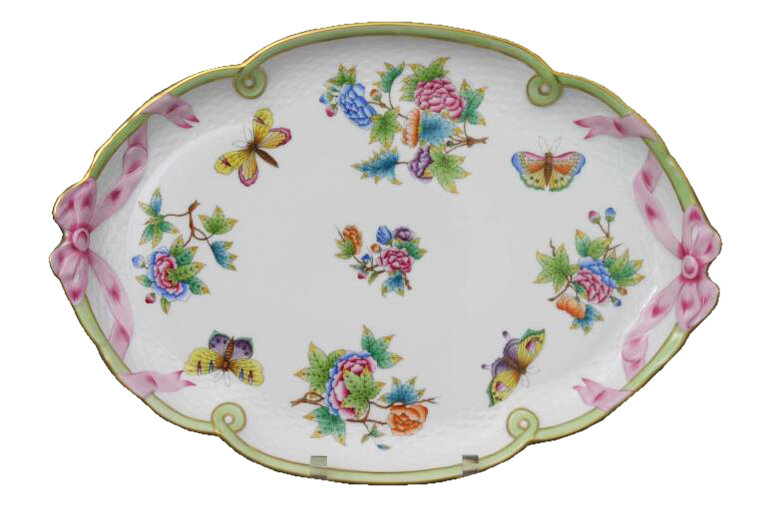 Porcelánový podnos vzor Queen Victoria HP106.VBO